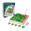 木製田園蔬菜拔蘿蔔捉蟲遊戲組