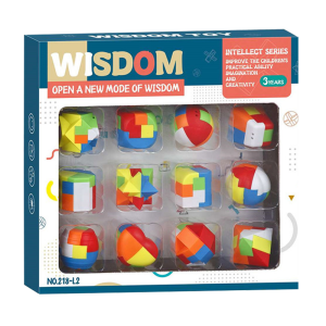 小巧魯班鎖套裝組