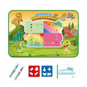 恐龍魔法水畫布