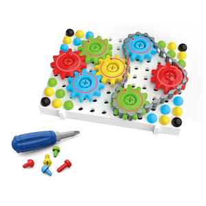 創意拼插遊戲盤 齒輪 98pcs