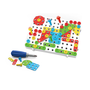 創意拼插遊戲盤- 幾何形狀- 90pcs