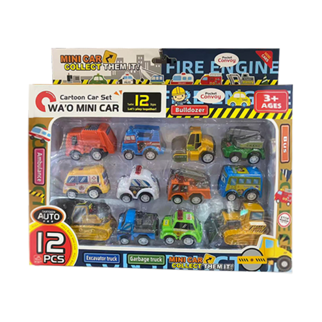 Q版可愛迷你迴力車 12入