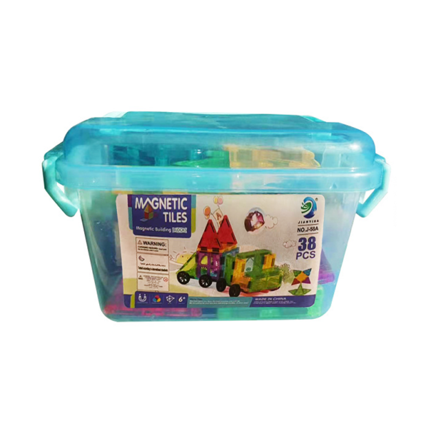 百變造型彩窗磁力片 38PCS