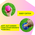 【한국 무료배송】PU 발포 소프트 야구공 24개입 &middot; 멀티컬러_3