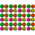[Free shipping within the USA] 6-Inch PU Foam Soccer - 48 PCS - Neon Colors