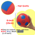 [Free shipping within the USA] 6-Inch PU Foam Soccer - 48 PCS - Basic Colors (Yellow)_3