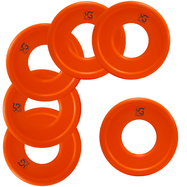 Neon Orange (Set of 6)