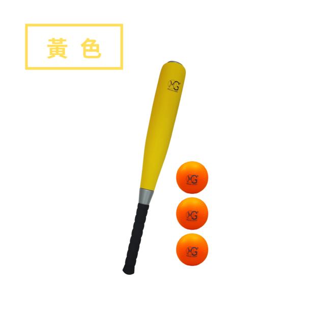 (黃)24吋胖胖棒1支+3顆樂樂球