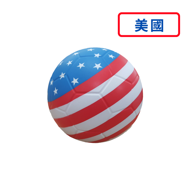 國旗足球 美國 15cm +NT10