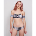 LAZY OAF CAT GINGHAM BIKINI BOTTOMS_2
