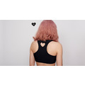 LAZY OAF HEART HOLE BIKINI TOP