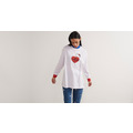 HELLO KITTY X LAZY OAF LONG SLEEVE SPLIT T-SHIRT_1