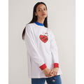 HELLO KITTY X LAZY OAF LONG SLEEVE SPLIT T-SHIRT_5