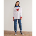 HELLO KITTY X LAZY OAF LONG SLEEVE SPLIT T-SHIRT_2