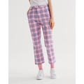 LAZY OAF BOW BUM CHECK TROUSERS_2