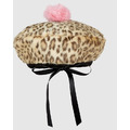 LAZY OAF LEOPARD LOVE BERET_1