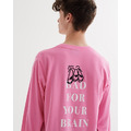 LAZY OAF BAD FOR YOUR BRAIN LONG SLEEVE T-SHIRT_2
