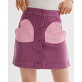 LAZY OAF PINK POCKET PURPLE SKIRT_1