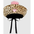 LAZY OAF LEOPARD LOVE BERET_2