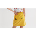 LAZY OAF MOODY MUSTARD SKIRT