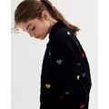 LAZY OAF MIXED HEART CORD SHIRT_3