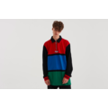 Lazy Oaf Colour Block Zip Jersey