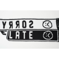Lazy Oaf Sorry I'm Late Scarf_2