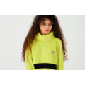Lazy Oaf Lime Chenille Knit Jumper_4