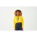 Lazy Oaf Yellow Cropped Hoodie_4