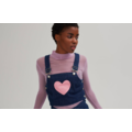 Lazy Oaf Heart Dungaree Bib_1