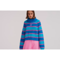 Lazy Oaf Stripey Roll Neck Jumper