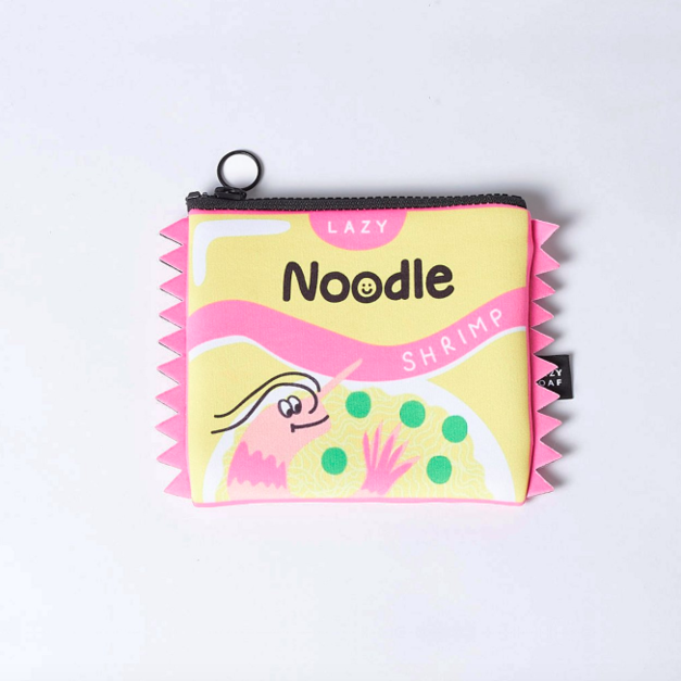 Lazy Oaf Shrimp Noodle Zip Purse
