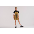 Lazy Oaf Yellow Check Pinny Dress_1