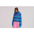 Lazy Oaf Stripey Roll Neck Jumper_2
