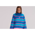 Lazy Oaf Stripey Roll Neck Jumper_3