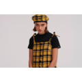 Lazy Oaf Yellow Check Pinny Dress_4