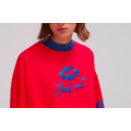 Lazy Oaf Feed Me Cropped Red Tee_6