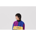 Lazy Oaf Colour Block 1/4 Zip Fleece_4