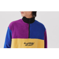 Lazy Oaf Colour Block 1/4 Zip Fleece_7
