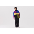Lazy Oaf Colour Block 1/4 Zip Fleece_3