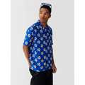 Lazy Oaf Happy Flower Bowling Shirt_5