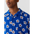 Lazy Oaf Happy Flower Bowling Shirt_3