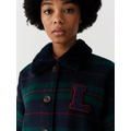 Lazy Oaf Check Varsity Coat_5