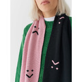 Lazy Oaf Happy Sad Knitted Scarf_2