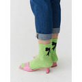 Lazy Oaf Neon Bow Socks_2