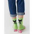 Lazy Oaf Neon Bow Socks_4