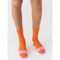 Lazy Oaf Happy Sad Orange Socks_1