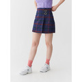 Lazy Oaf Getting Plaid Kilt Skirt_6