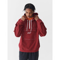 Lazy Oaf Stitched Up Maroon Hoodie_3