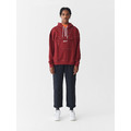 Lazy Oaf Stitched Up Maroon Hoodie_1